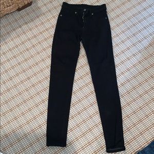 LF CARMAR BLACK JEANS SIZE: 26
